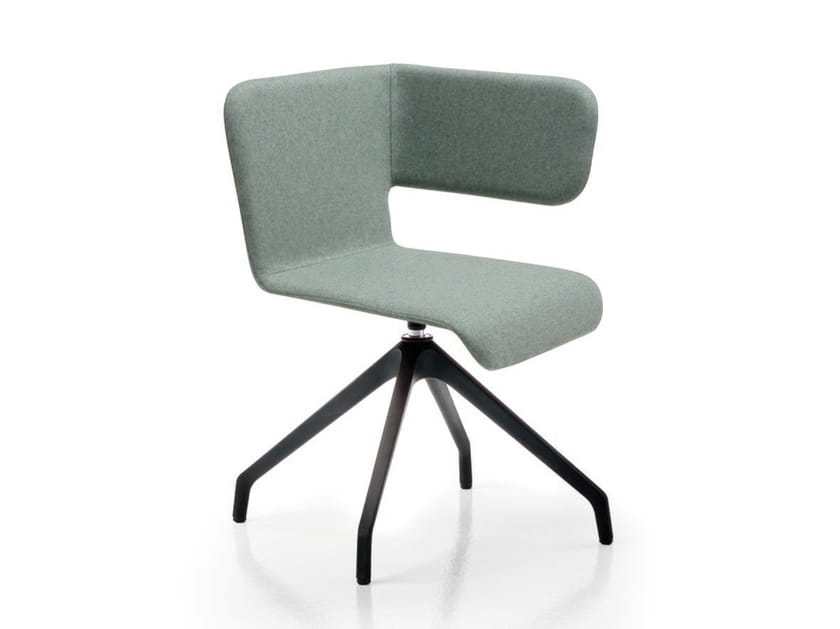 Поворотный стул из ткани на спинке из инженерного пластика BBB Twiss ARCH-00069939