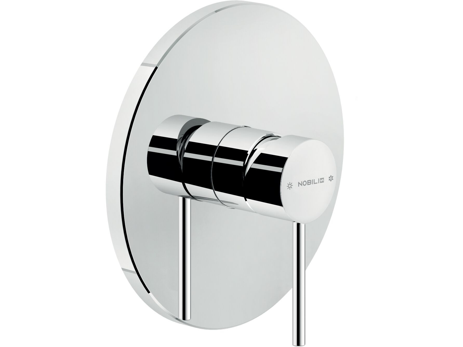 Однорычажный смеситель для душа с одним отверстием Nobili Velis ARCH-00032454