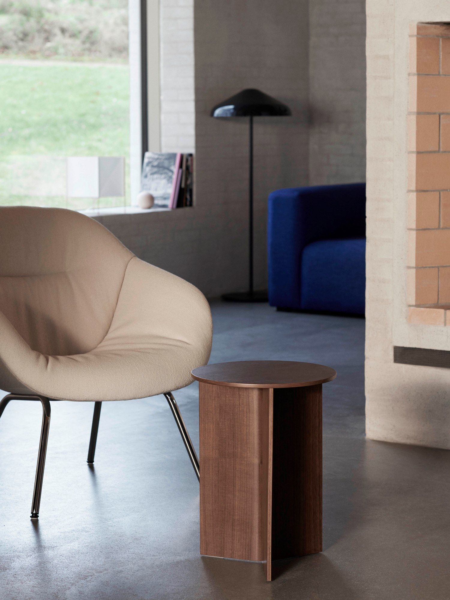 Стальная светодиодная напольная лампа Hay ПАО ARCH-00068733 - Вид №5