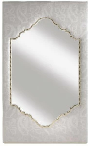 ETRO Home Interiors Прямоугольное тканевое зеркало с настенной рамой  E.shn.512.a