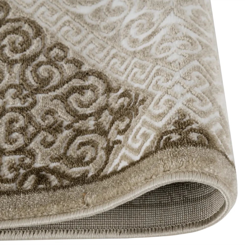 Дорожка ковровая «Каскад» 81805-24055, 1 м, цвет бежевый Santreyd STLM-2205133 - Вид №2