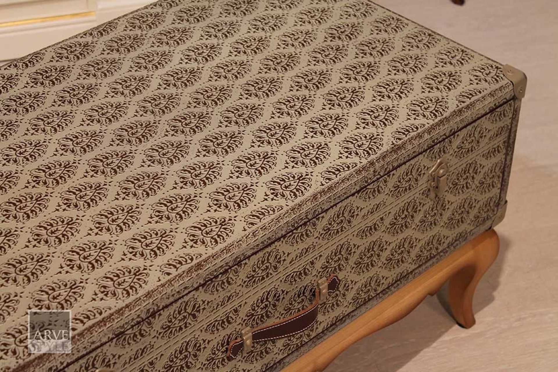 Прямоугольный деревянный журнальный столик для гостиной с отсеком для хранения Arvestyle OTTAVIO ARCH-00073611 - Вид №5