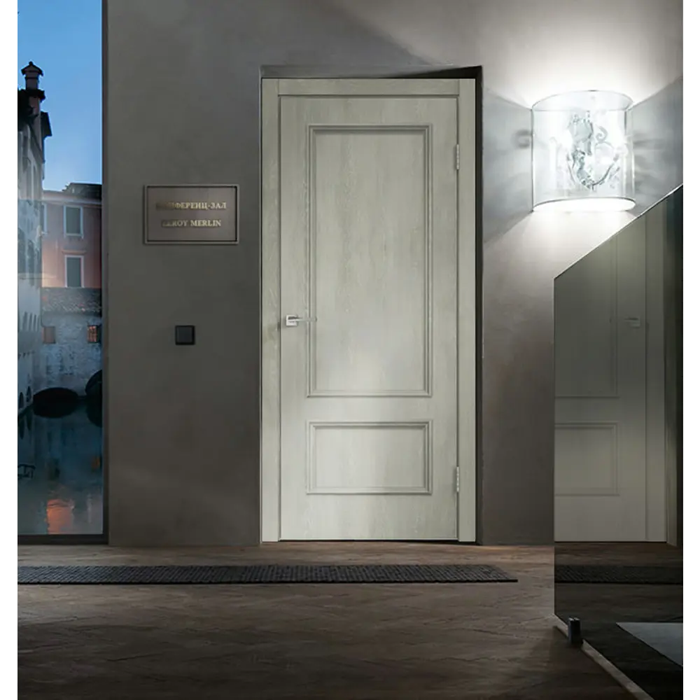 Дверь межкомнатная глухая Престиж 90x200 см цвет дуб Santreyd STLM-2018748 - Вид №5