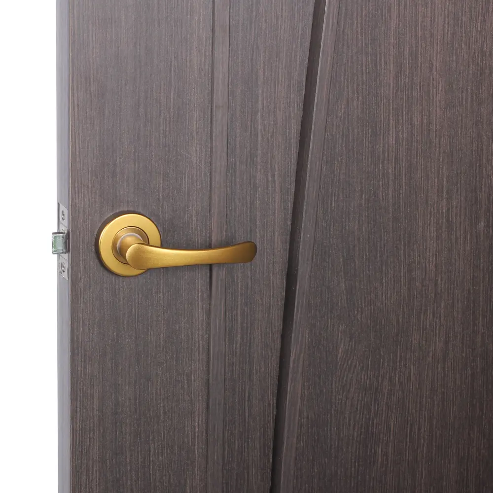 Ручки дверные на розетке E 016-S алюминий анодированное покрытие цвет бронза EDSON STLM-2211321 - Вид №5