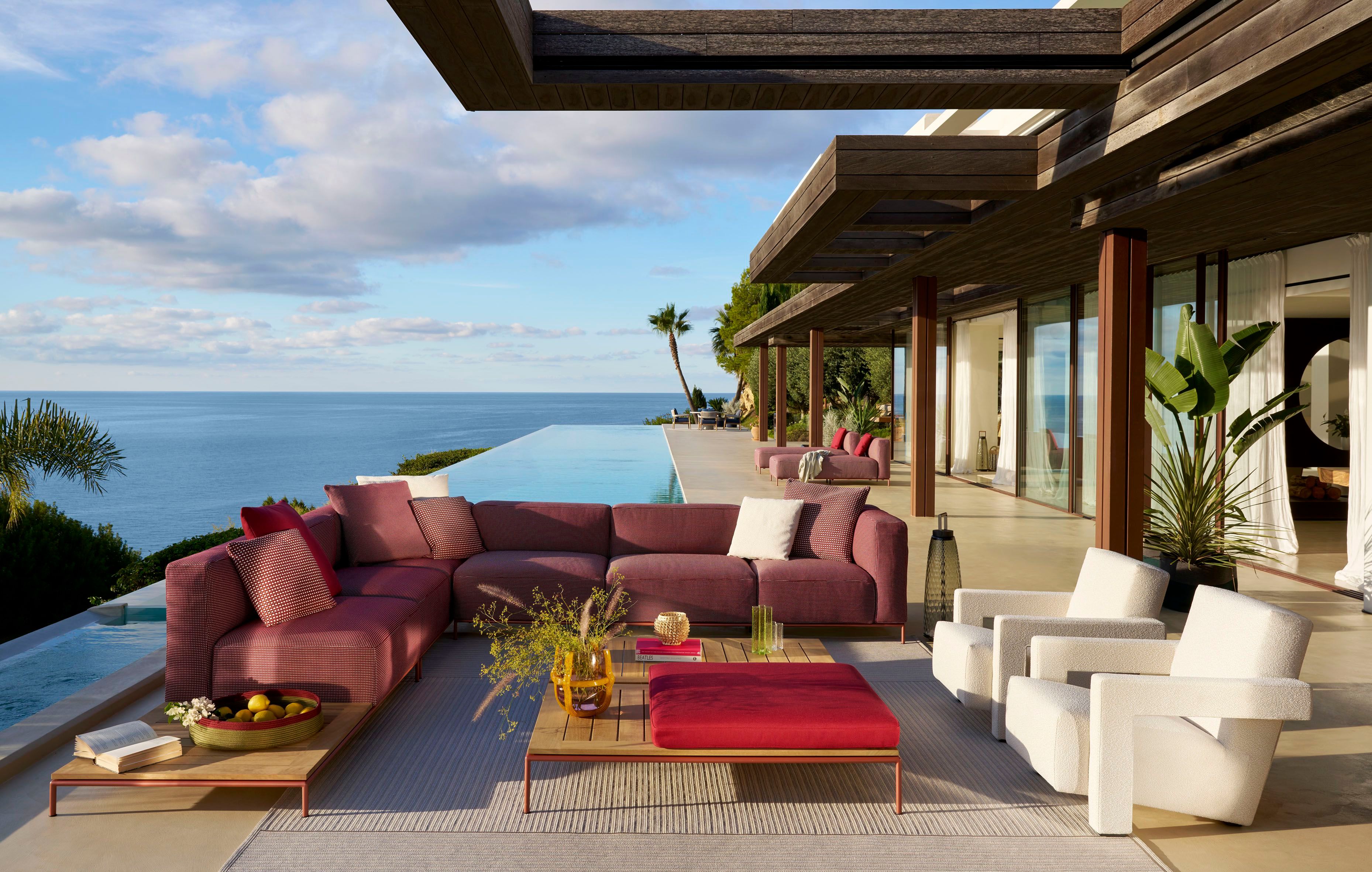 Съемное садовое кресло из ткани CASSINA UTRECHT XL OUTDOOR ARCH-00139538 - Вид №2