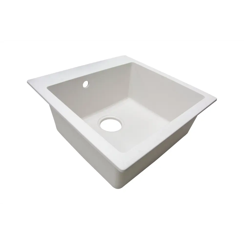 Кухонная мойка DELINIA Quartz 51×51 см с шумопоглощением 87795684 STLM-0075725 - Вид №3