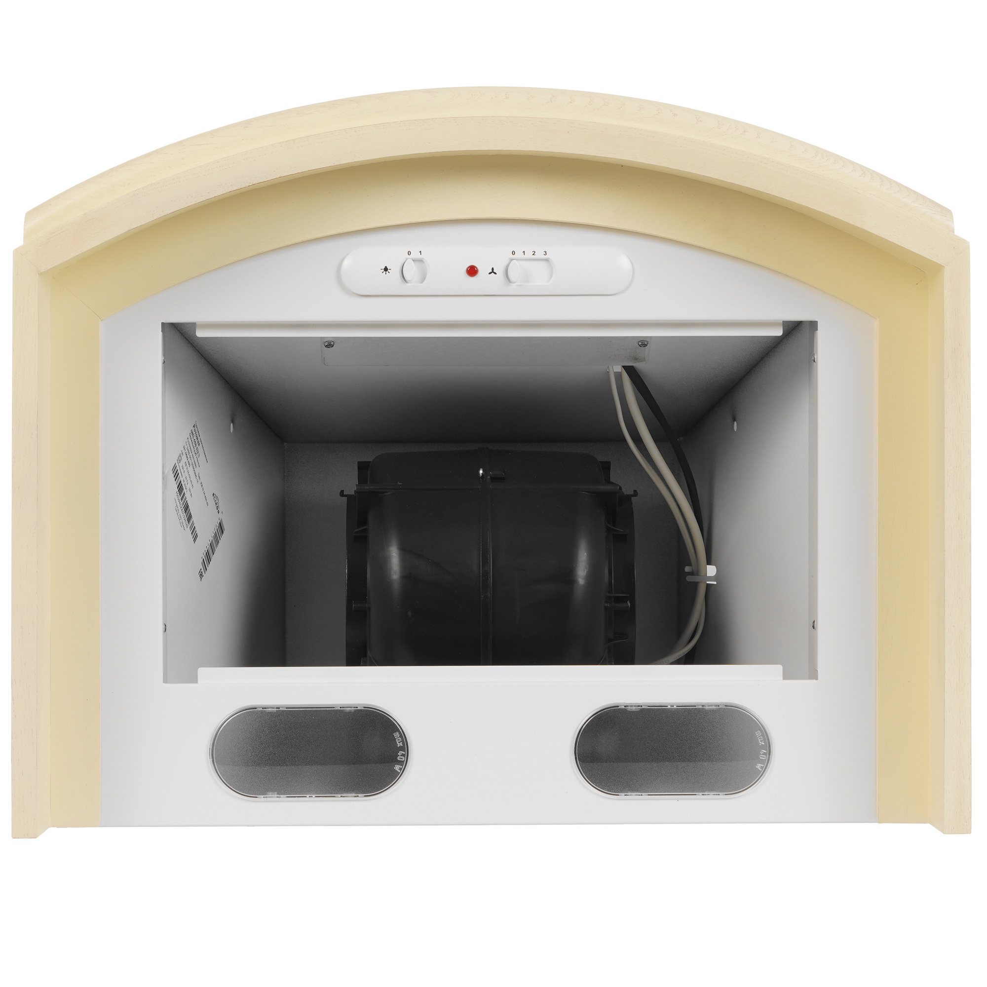 9262955 Вытяжка каминная ELIKOR Ротонда 60П-650-П3Л бежевый/коричневый STDN-0049185 - Вид №7