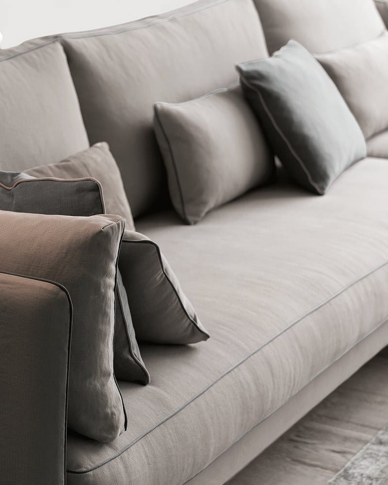 3-местный хлопковый диван Dall'Agnese MILTON ARCH-00109671 - Вид №2