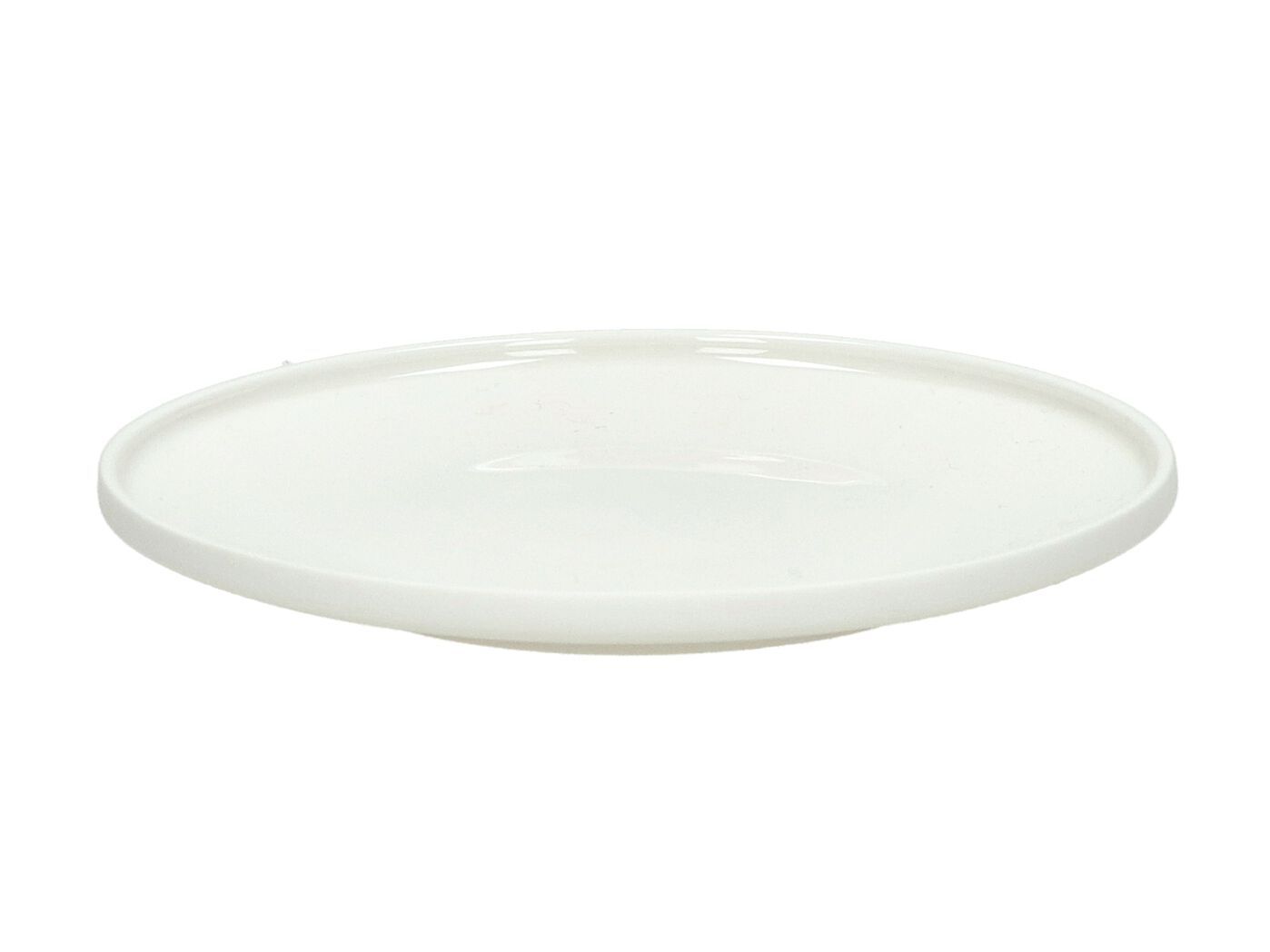 Фарфоровая плоская круглая тарелка POMAX легкий ARCH-00064744