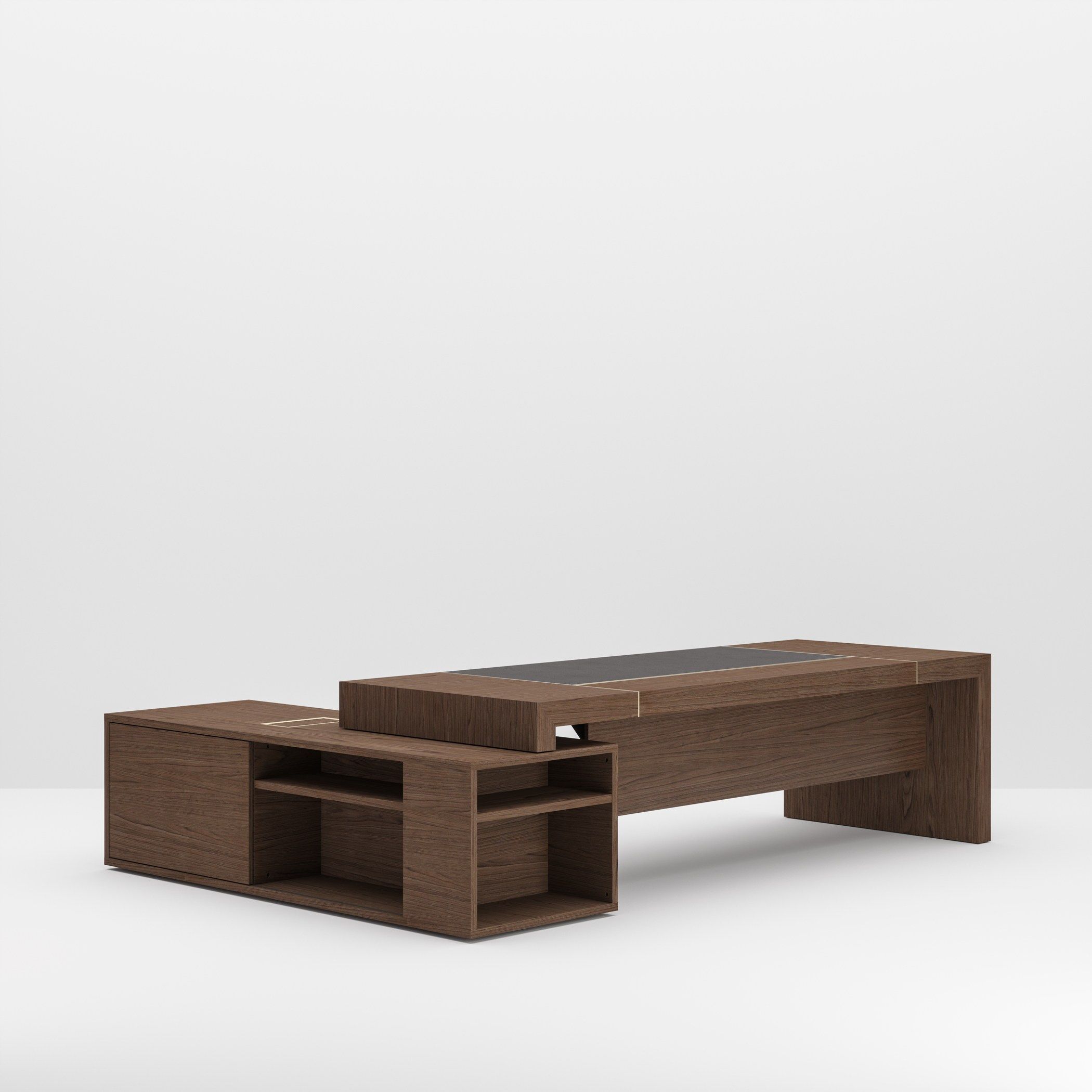 Деревянный исполнительный стол PROF Block 2.0 ARCH-00126139 - Вид №51