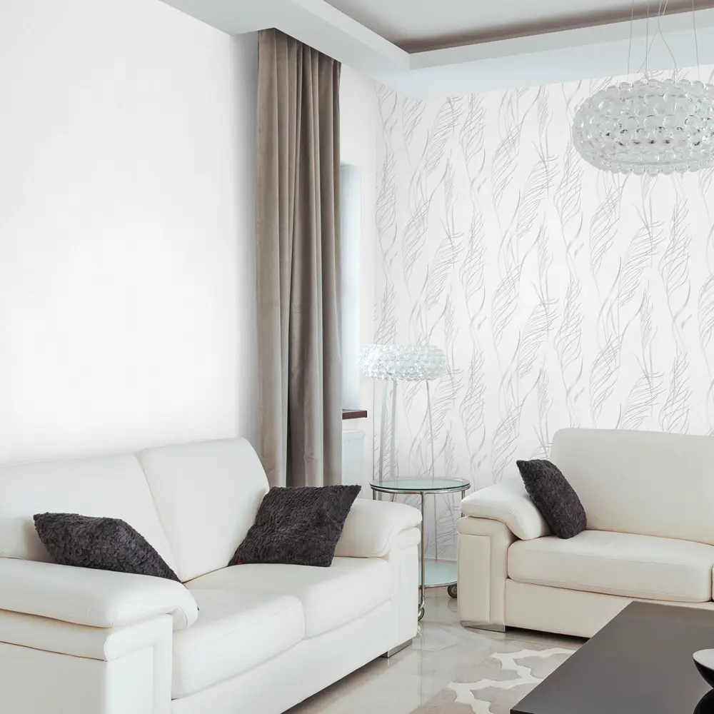 Обои флизелиновые Victoria Stenova Volga серые 1.06 м VS286091 STLM-2116177 - Вид №4