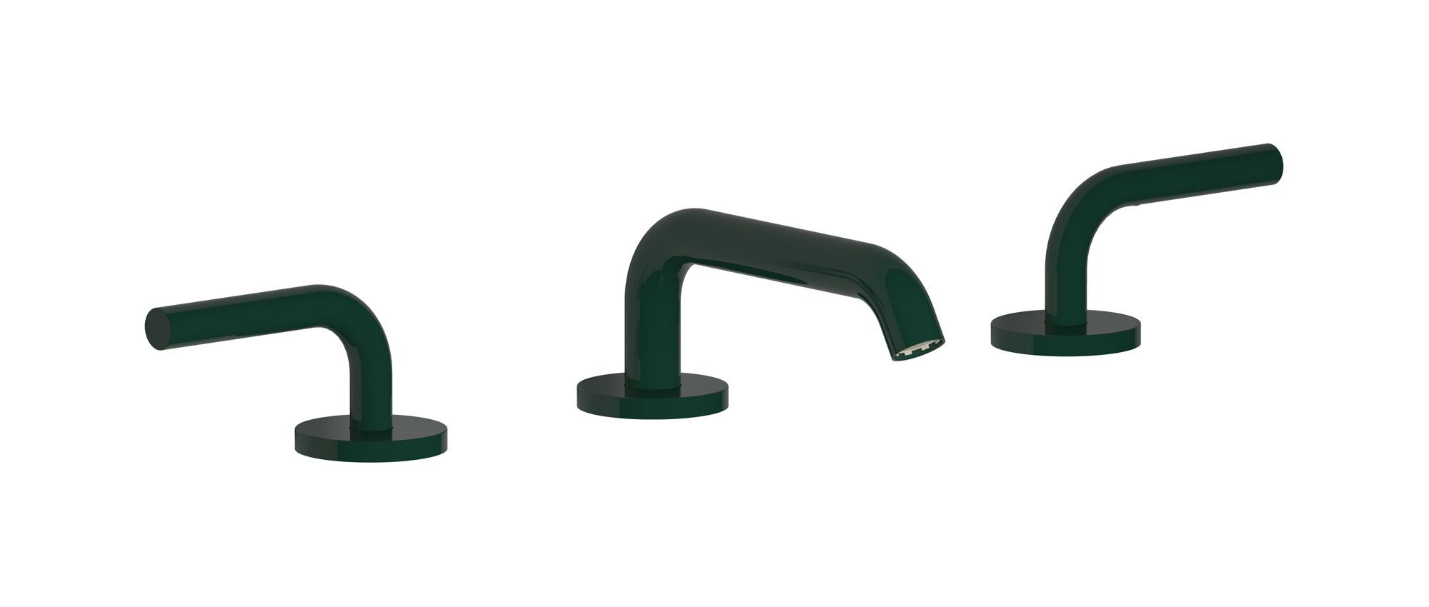 Смеситель для раковины с 3 отверстиями для пола с автоматическим сливом IB цвет ARCH-00068179 - Вид №2