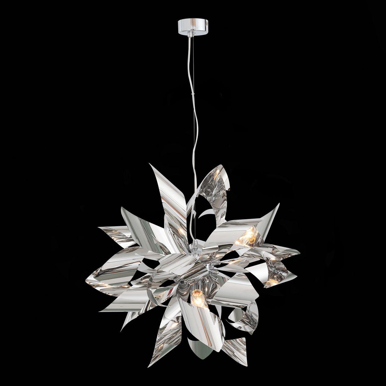 Подвесная люстра ST Luce Spiraglio SL453.103.06E ST LUCE ДИЗАЙНЕРСКИЕ, SPIRAGLIO 137690 Хром  - Вид №2