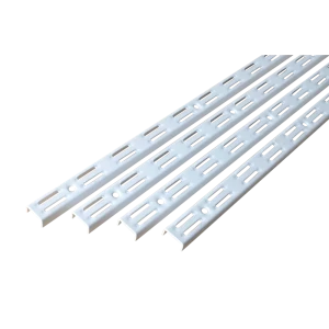 Направляющая двухрядная Spaceo 200 см 4 шт цвет белый