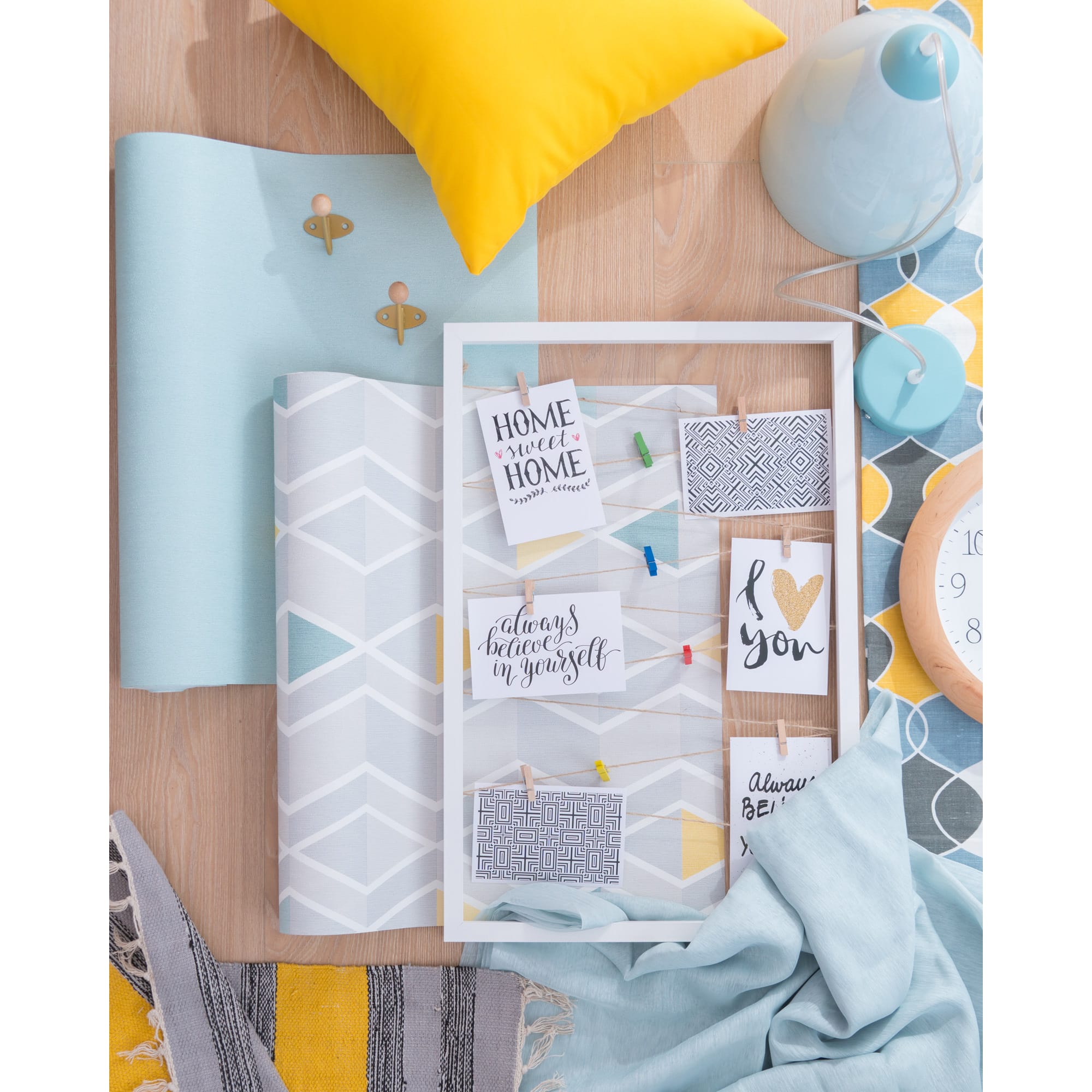 18869185 Держатель для фото в раме цвет белый размер 40х60 Santreyd  - Вид №7