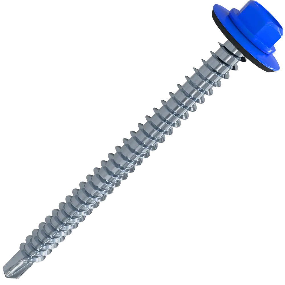 Кровельные саморезы STANDERS RAL5005 сверлоконечные синие 4.8x29, 110 шт. 82182090 STLM-2045313 