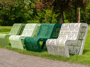 Наружное сиденье из нержавеющей стали