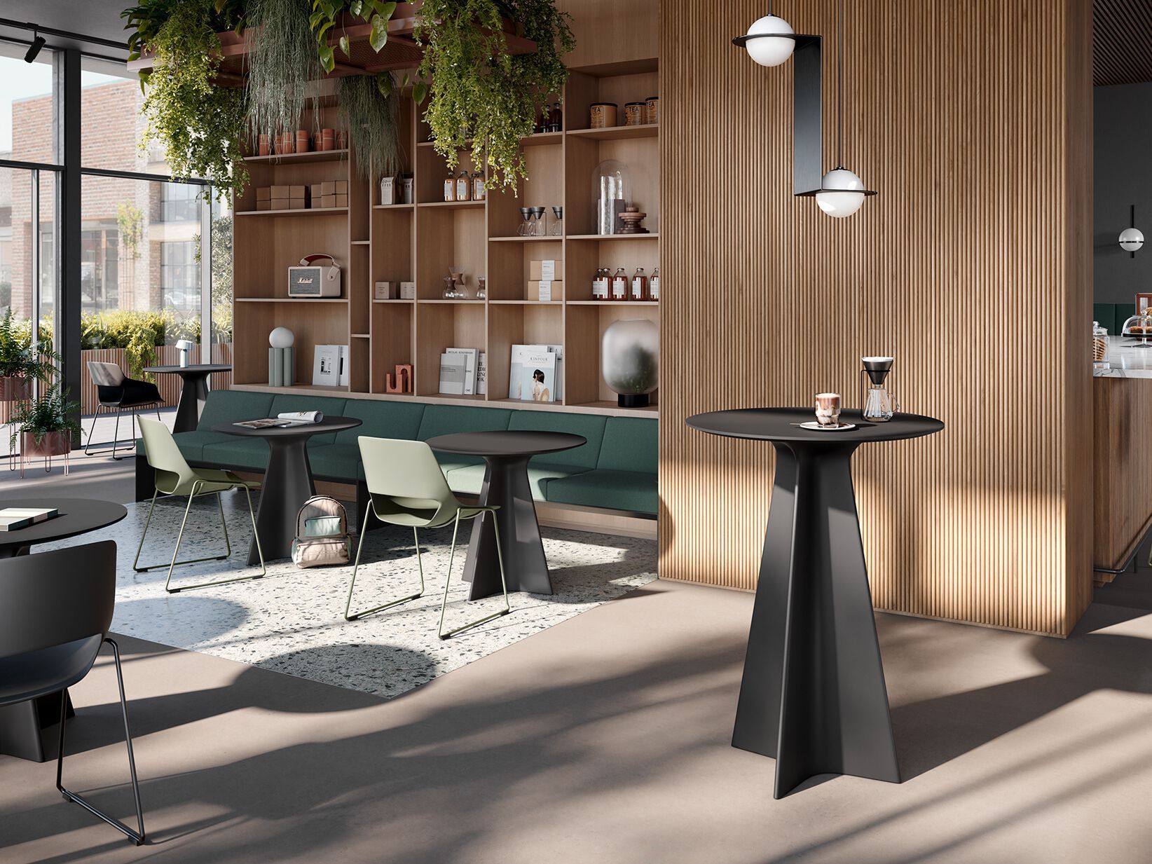 Штабелируемый стул из полипропилена Brunner scoop ARCH-00021801