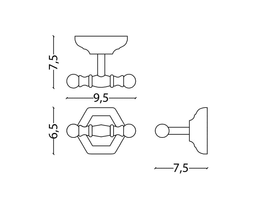 Металлический халат Park Avenue Waldorf ARCH-00094516 - Вид №3