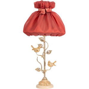 Настольная лампа СБ-189/АС/Мадлен роза Терра Spring цвет красный BOGACHO