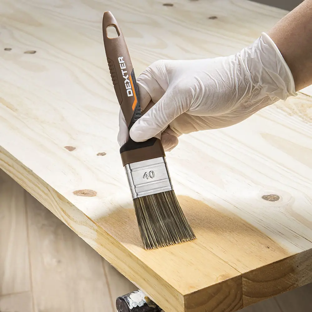 Кисть Dexter для лаков и антисептиков 70 мм с эргономичной ручкой 82798223 STLM-0036047 - Вид №4