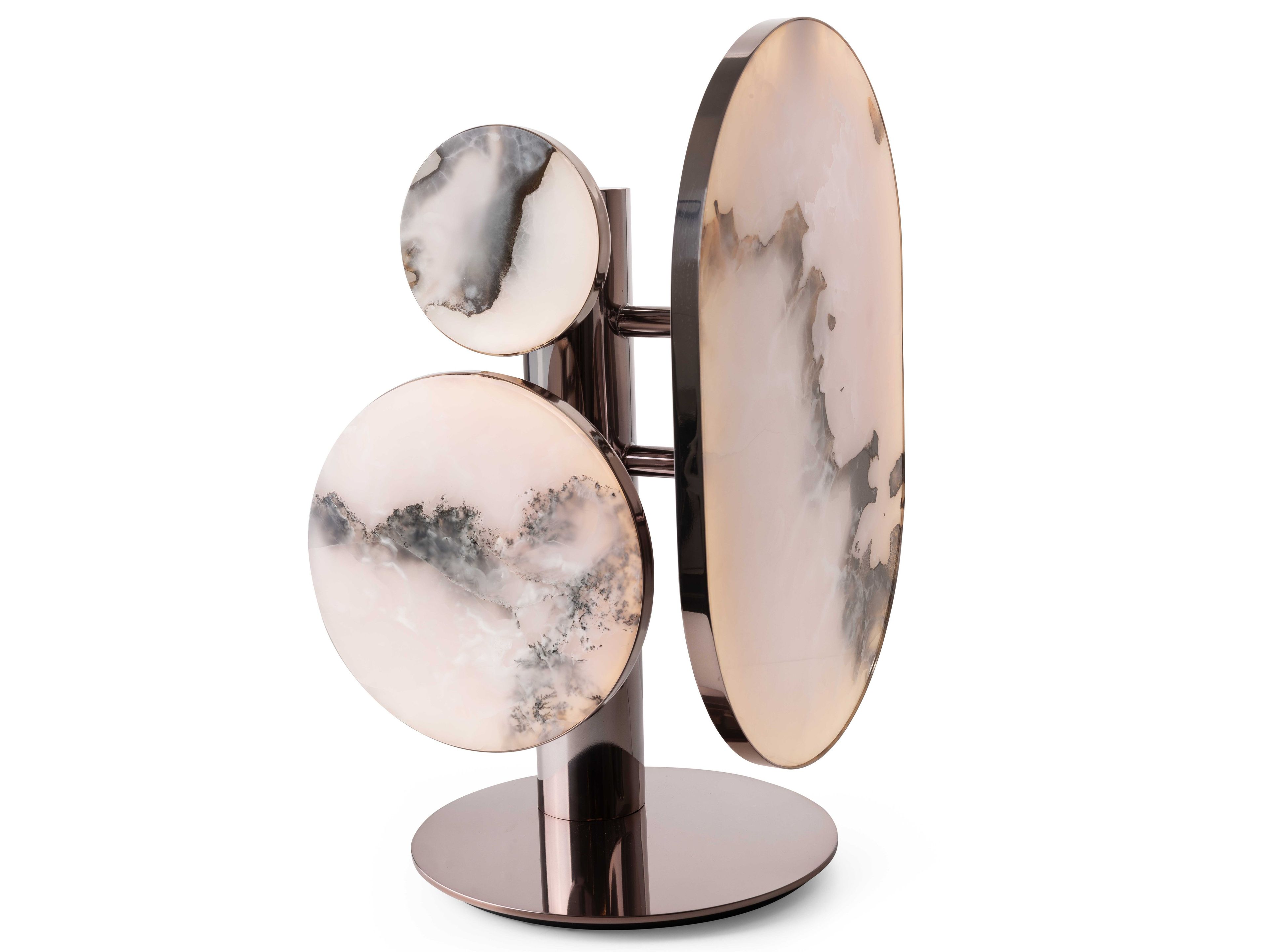 Настольная лампа из оникса с фиксированной рукояткой Visionnaire ARCH-00140126 - Вид №1