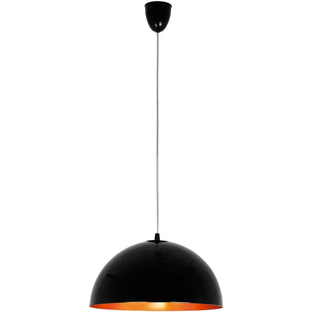 Подвес Hemisphere 1хЕ27х100 Вт, цвет чёрный 18554626 STLM-2030901 Santreyd 