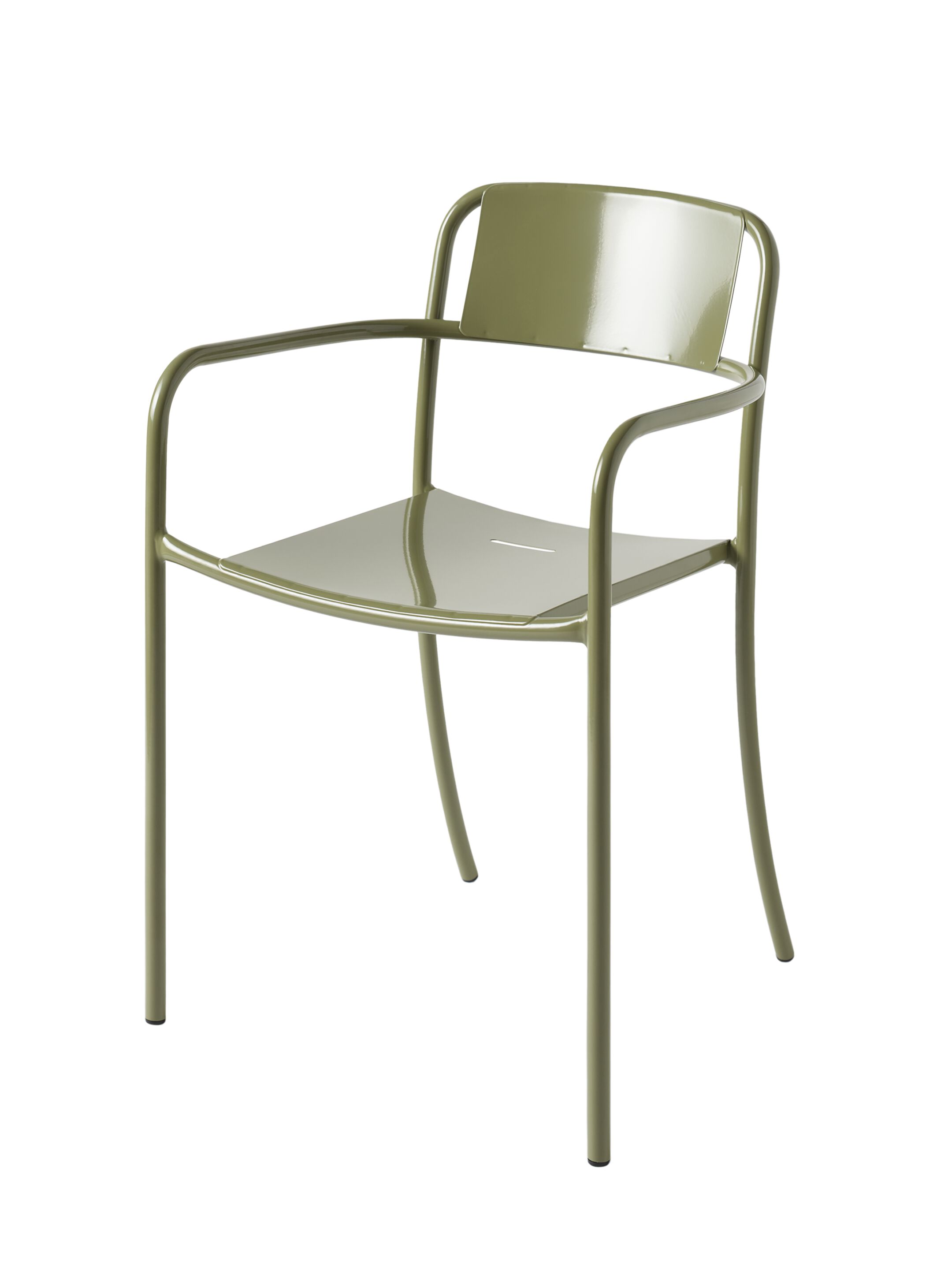 Садовый стул из нержавеющей стали с подлокотниками Tolix ARCH-00044024 - Вид №4