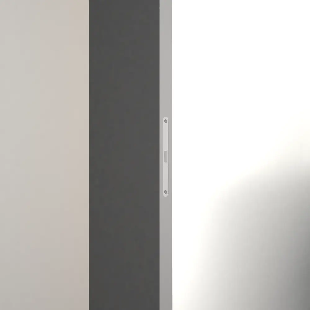 Дверь межкомнатная скрытая правая (на себя) Invisible 90x220 см эмаль цвет Серый с замком 86726337 STLM-2205176 Santreyd  - Вид №3