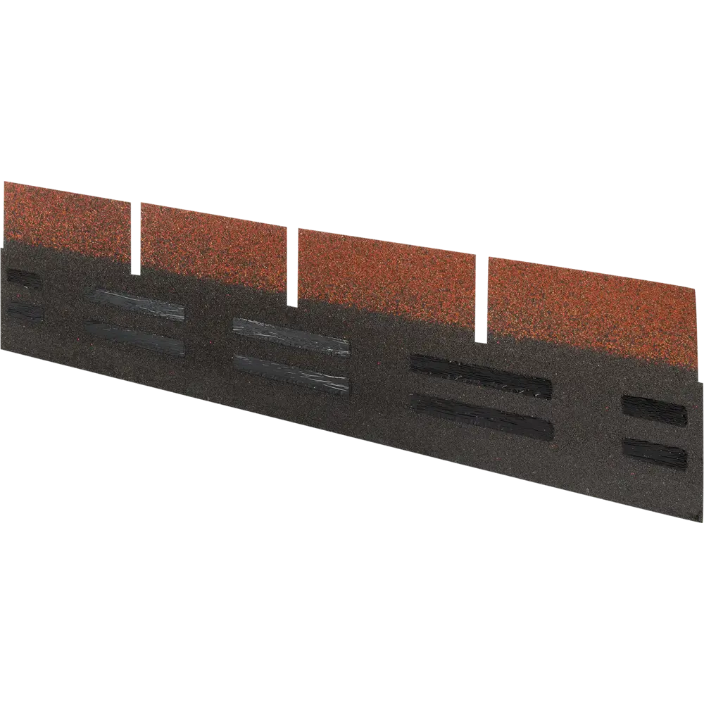 Фасадная плитка битумная Dacha 2 м² красный DÖCKE STLM-2139972 - Вид №2