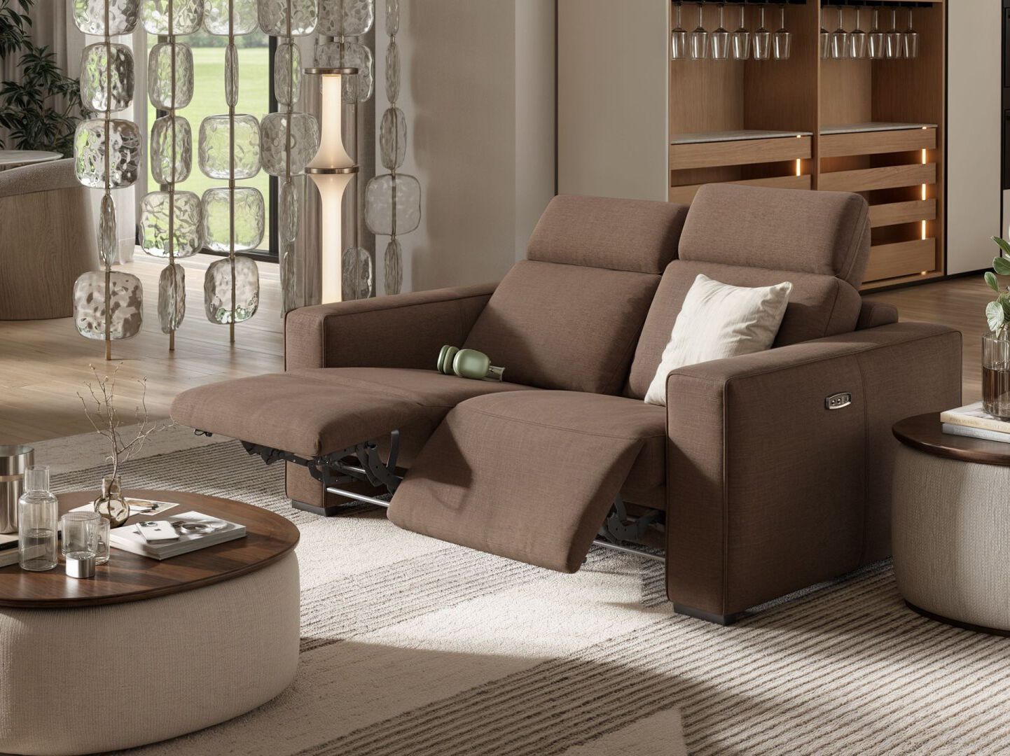 2-местный тканевый диван Sofanella Бергамо ARCH-00053342