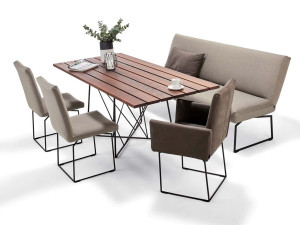 Тканевый мягкий садовый стул