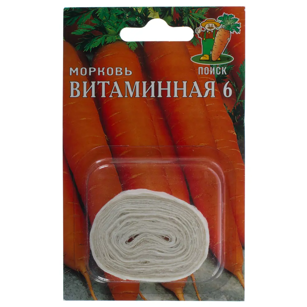 Семена Морковь Витаминная 6 (Лента) Поиск 17234330 STLM-2118564 