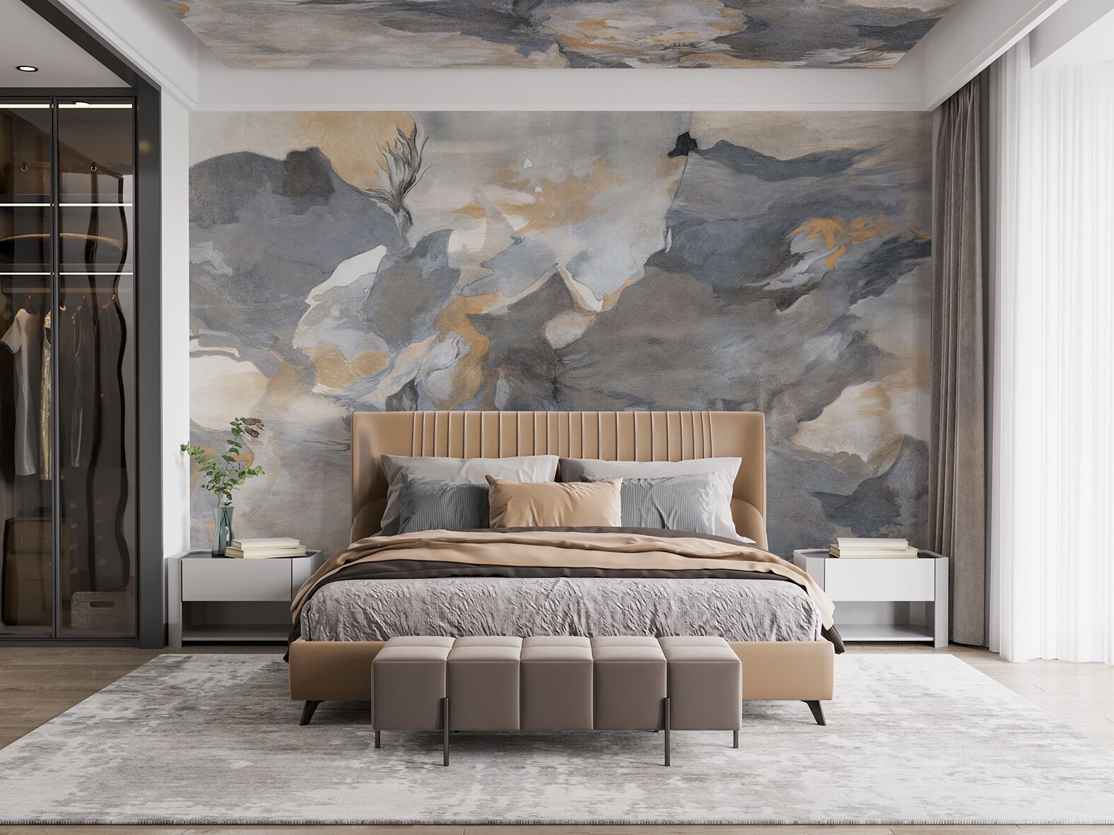 Carta da parati PVC free, eco-friendly, lavabile WallPepper OLTRE IL RICORDO ARCH-00027333