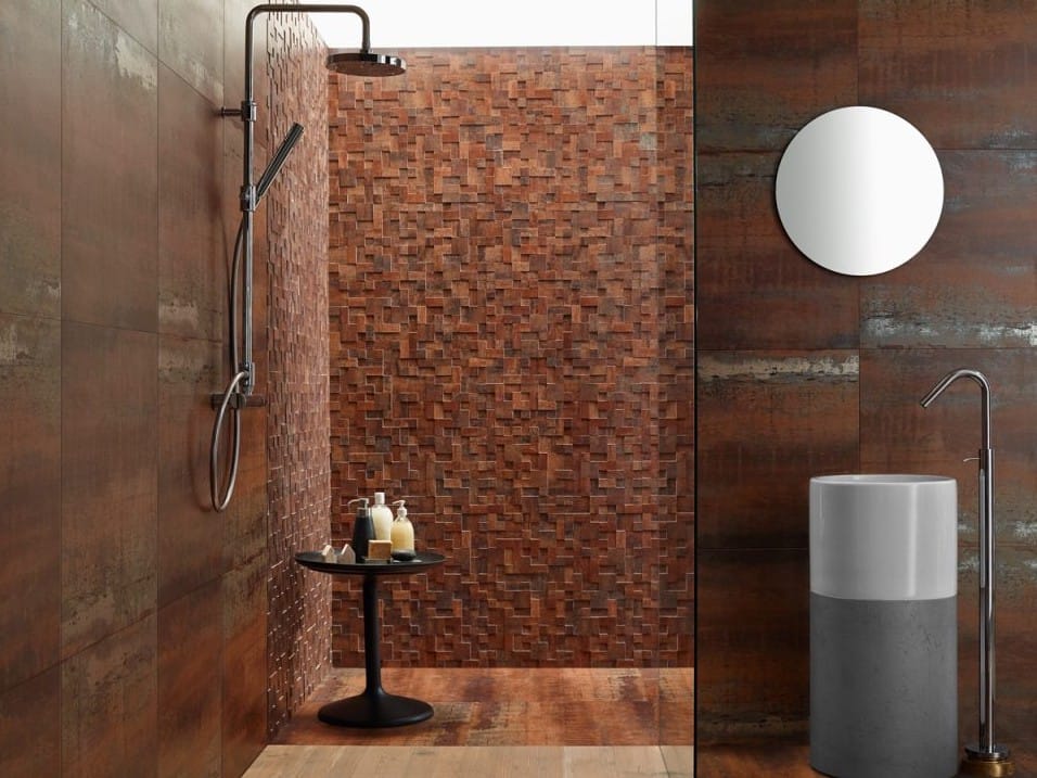 Напольное / напольное покрытие для внутреннего и наружного применения с металлическим эффектом Revigrés ARCH-00027858 - Вид №1