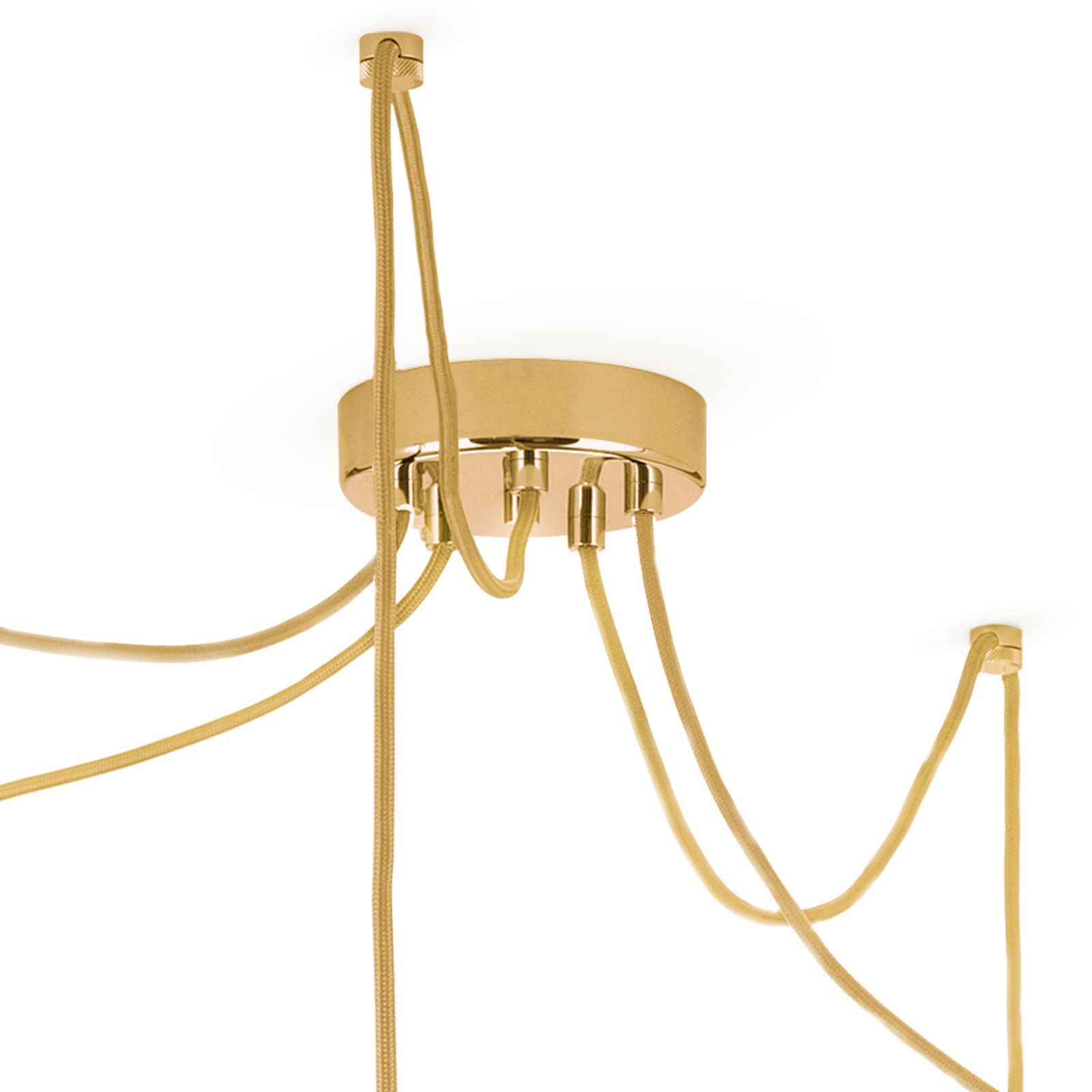 Латунь и Кристалл подвесной светильник Orion ARCH-00000379 - Вид №3