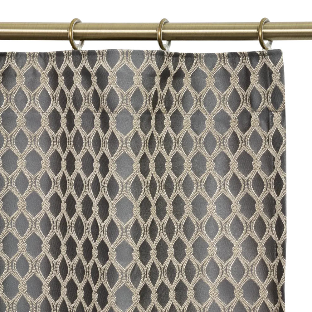 Штора на ленте «Allegra», 140х260 см, абстракция, цвет бежевый 82135876 STLM-2176853 Santreyd  - Вид №2