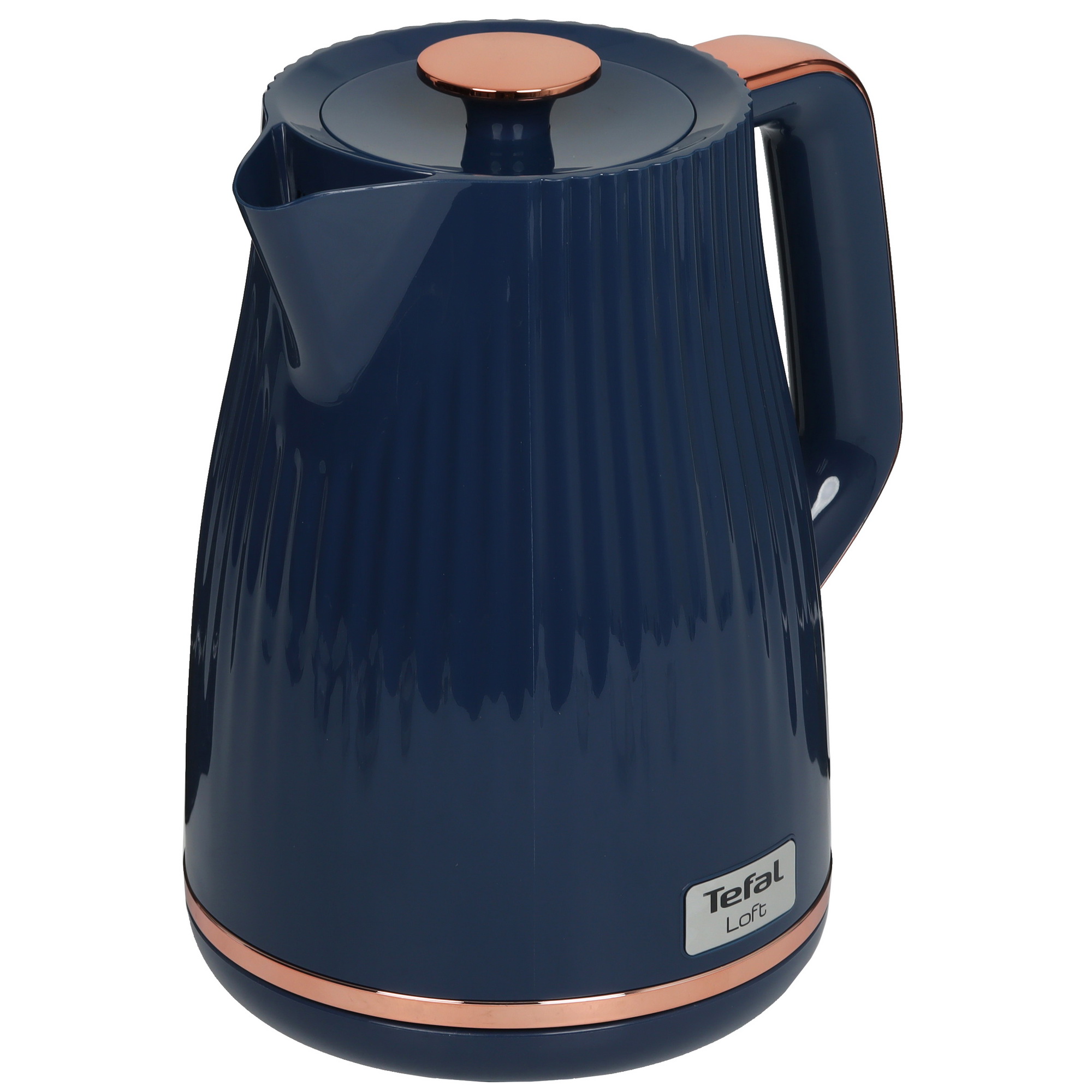 9225084 Электрочайник Tefal Loft KO251430 синий STDN-0125645 - Вид №2