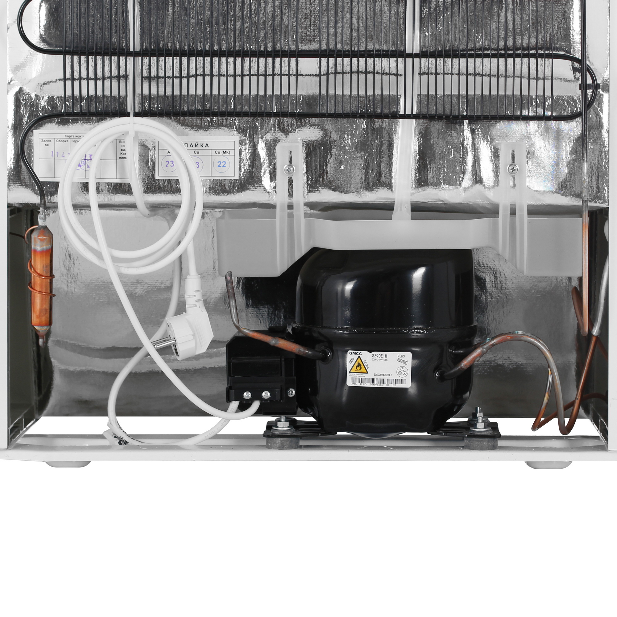 1330095 Холодильник с морозильником   DON R-290 BI белый STDN-0092998 - Вид №10