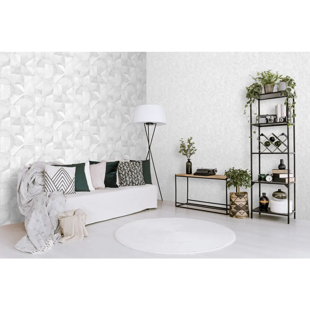 Обои флизелиновые Ateliero Cubus светло-серые 1.06 м AT88294-17 STLM-2104983 - Вид №4