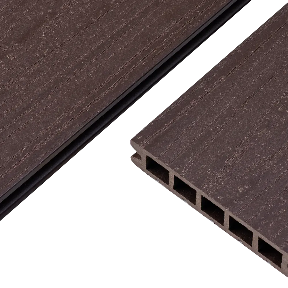 Террасная доска ДПК MultiDeck цвет Венге 3000x150x27 мм вельвет 0.45 м² МУЛЬТИДЕК STLM-2094155 - Вид №8