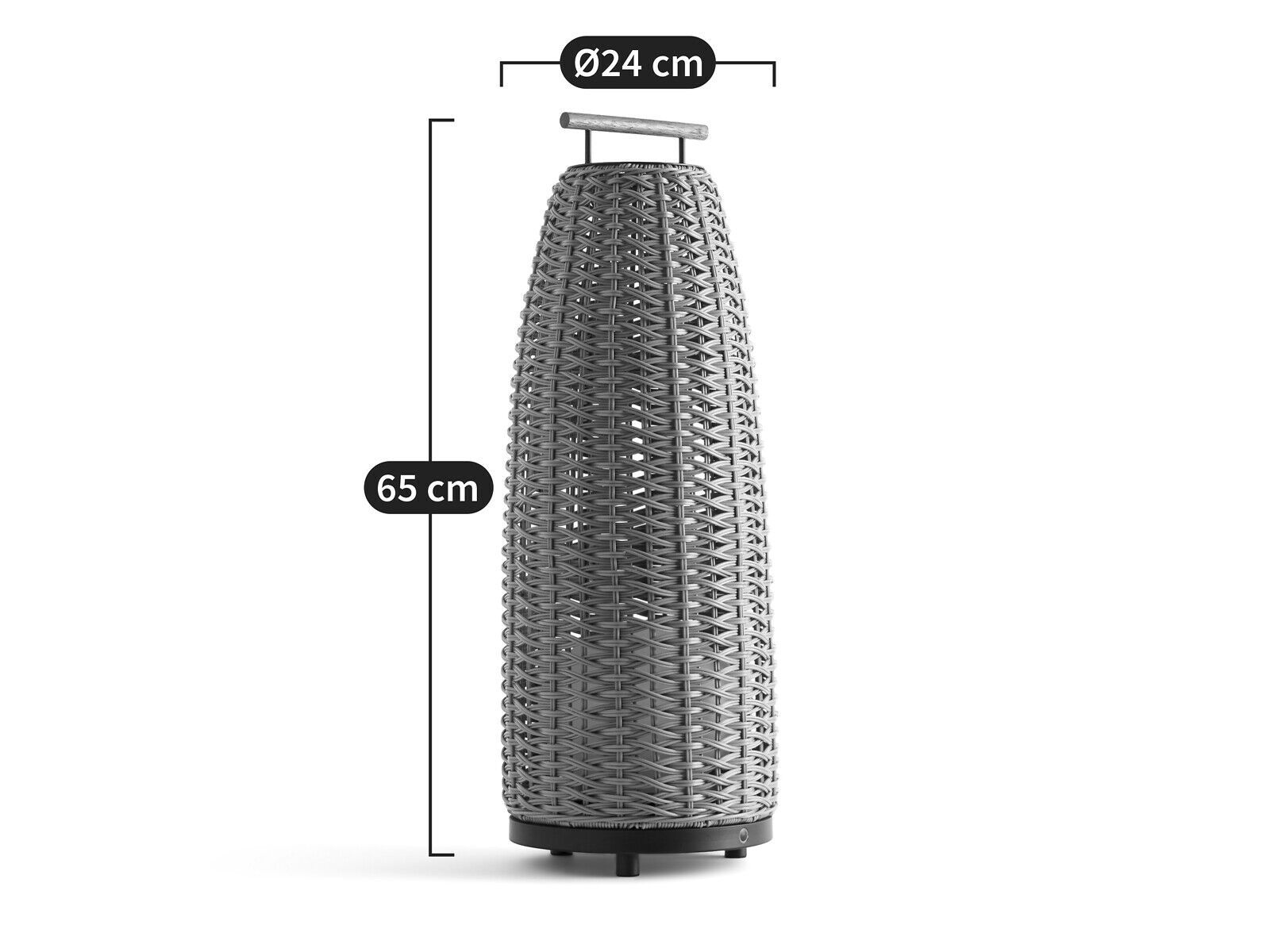 Батарея приведенная в действие поликарбонат напольный напольный светильник AMPM BALLATA ARCH-00070098 - Вид №7