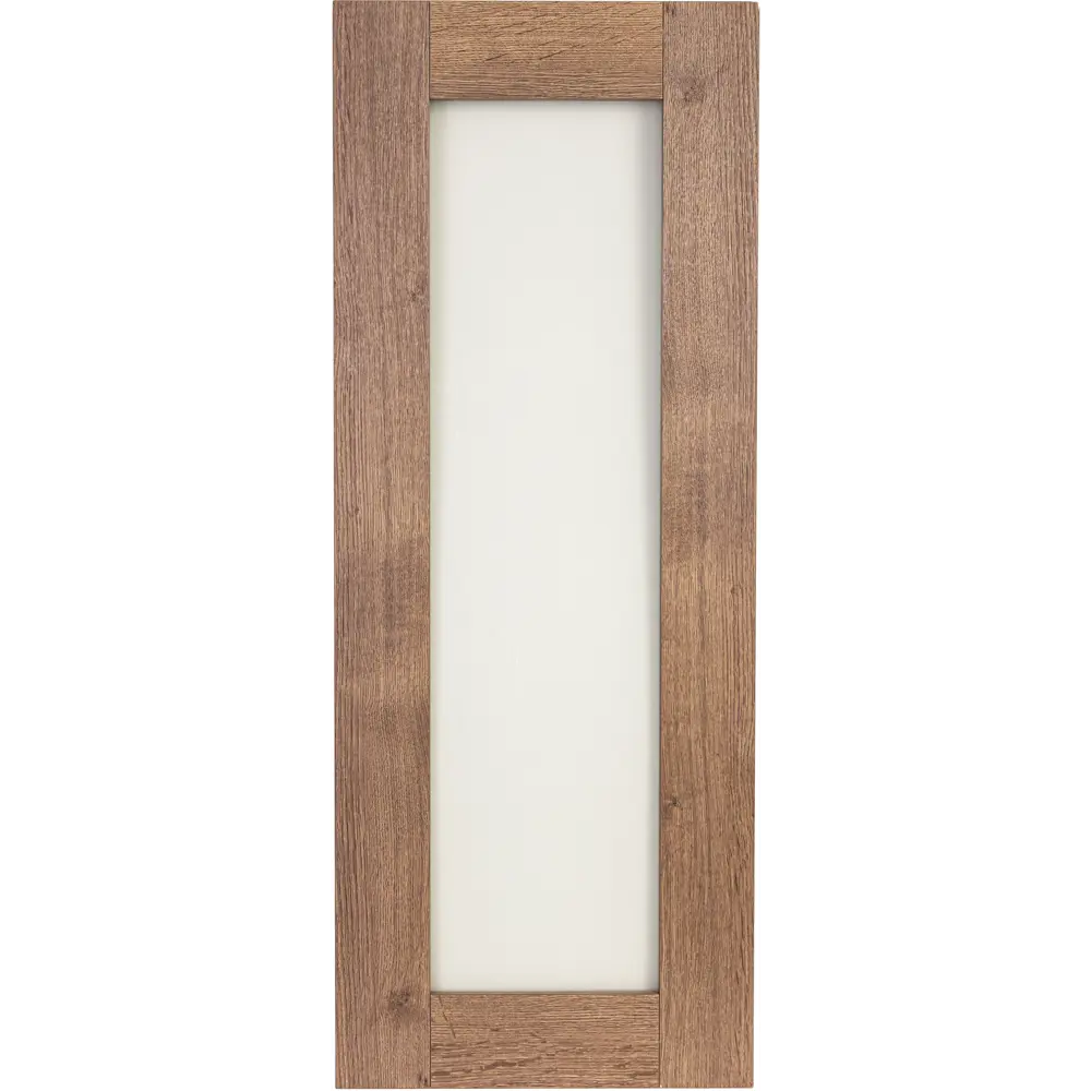 Фасад-витрина кухонного шкафа Рошаль 39.7x102.1 см KONSENSA ЛДСП цвет темное дерево STLM-2201242 - Вид №3