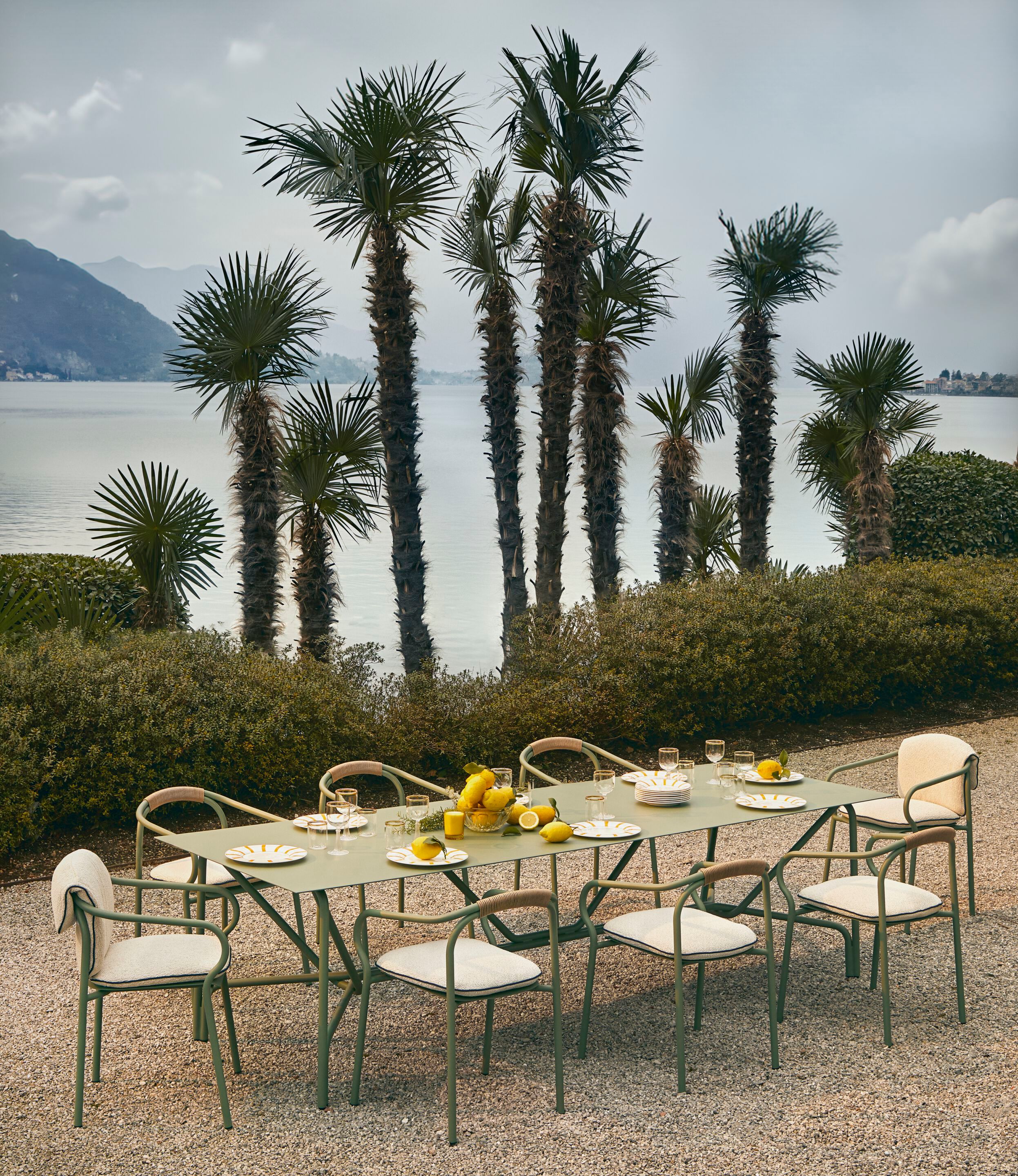 Алюминиевый прямоугольный садовый стол Unopiù Salò ARCH-00044861 - Вид №8