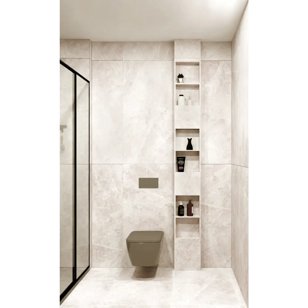 Глазурованный керамогранит Global Tile Glorietta 60x120 см 1.44 м² матовый цвет светло-бежевый 89448728 STLM-2047447 Glorietta_GT - Вид №6
