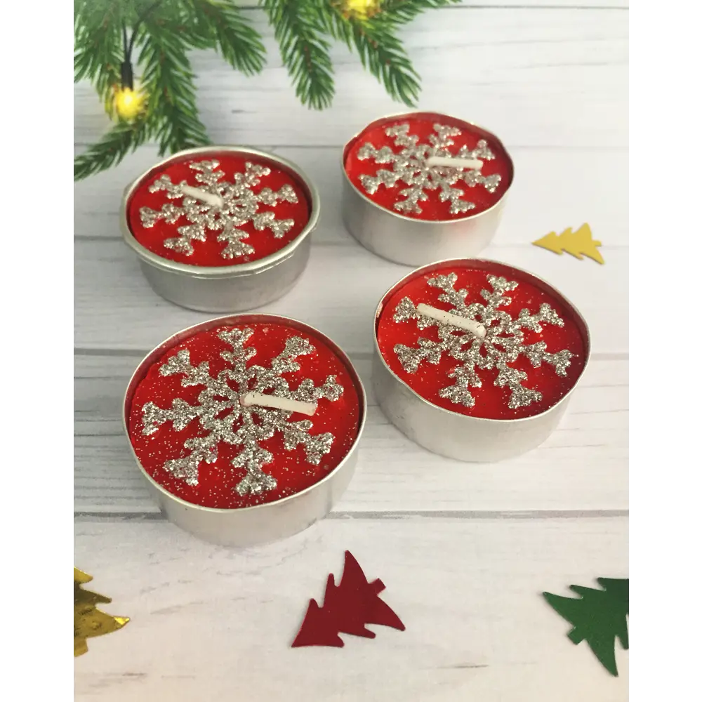 Набор свечей «Новогодние», 4.5 см, 4 шт Santreyd STLM-2023259 - Вид №14