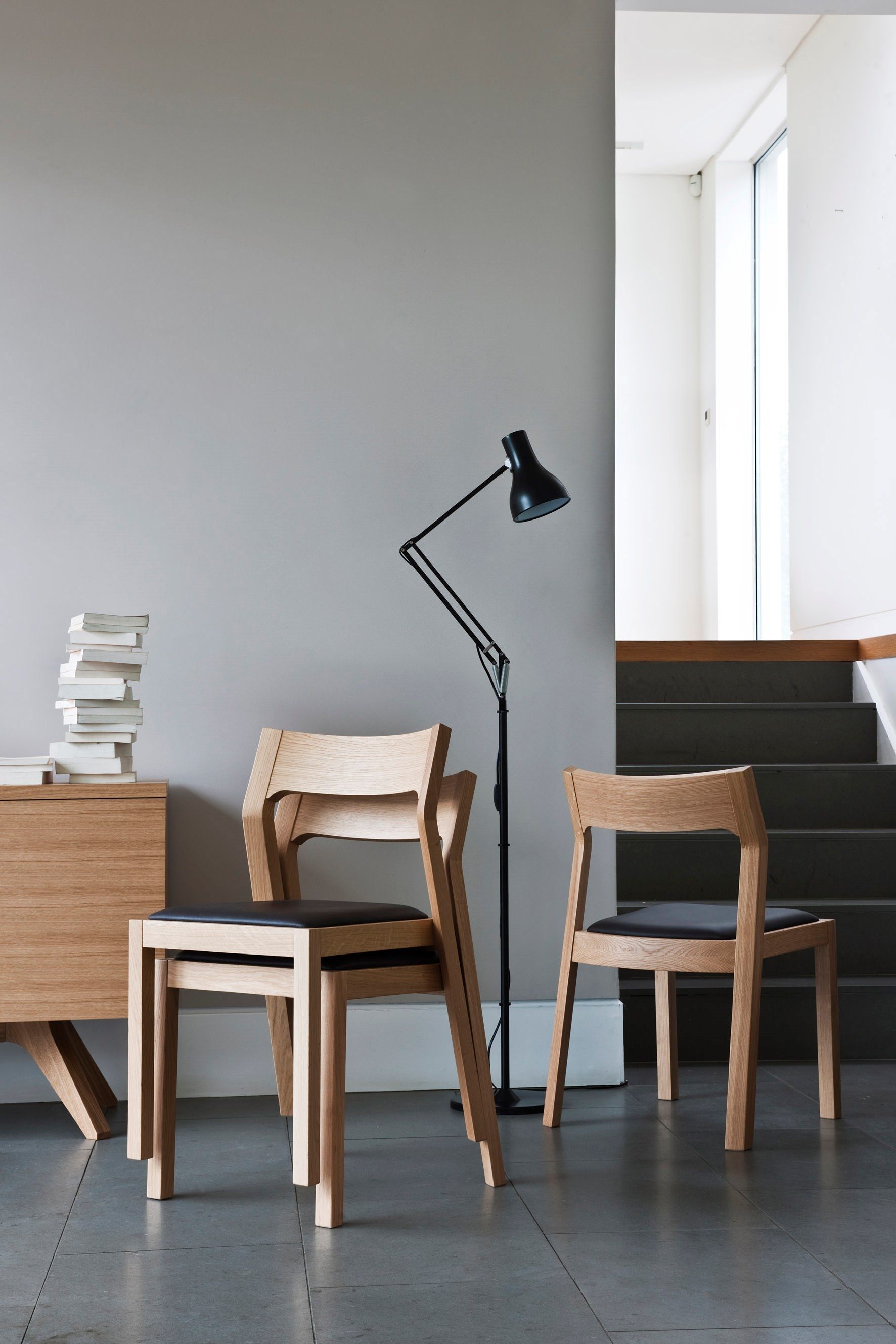 Дубовый стул с мягким сиденьем Case профиль ARCH-00098606 - Вид №13