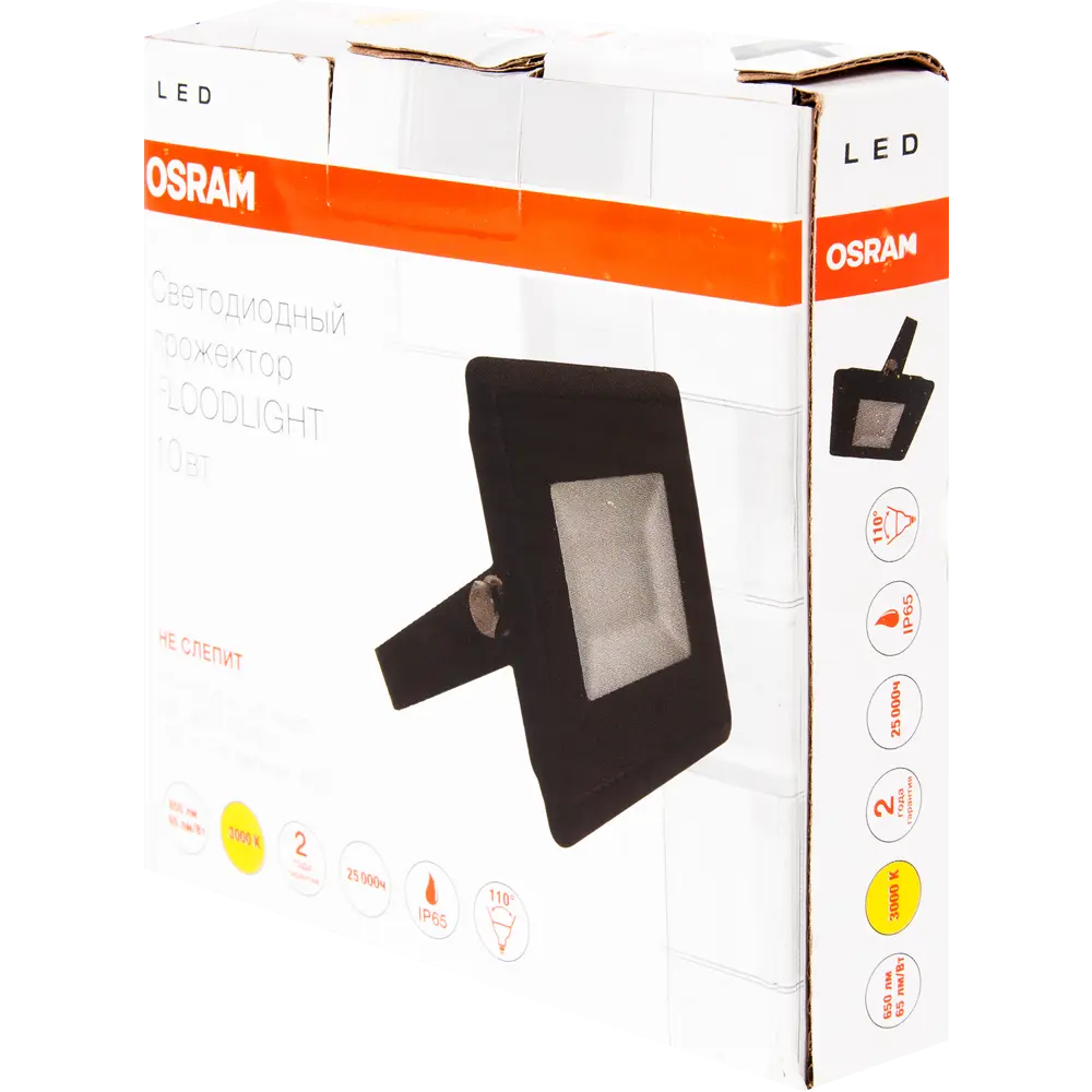 Прожектор светодиодный уличный SMD Osram 10 Вт 3000К IP65 STLM-2029675 - Вид №6