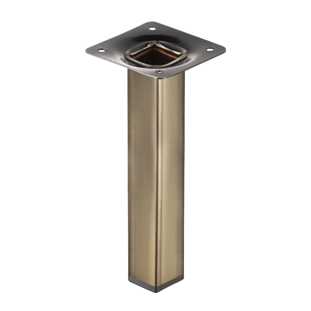 Ножка для мебели круглая 150x25x25 мм сталь бронза 89403622 STLM-2142152 Santreyd 