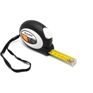 Рулетка RAGE с автостопом 5м - точный измерительный инструмент 85105034